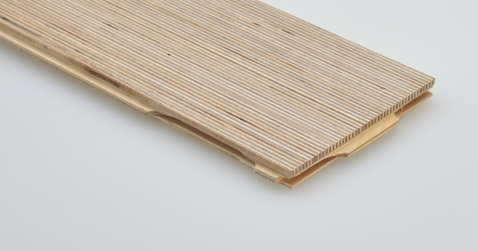 Plexwood® Parquet strip contemporary quality veneer parquet for flooring and wall cladding